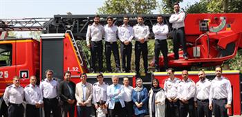 مراسم تقدیر از عملکرد آتش‌نشانان ایستگاه 11 تهران بزرگ